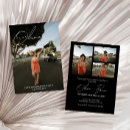 Search for university graduation invitations announcements Black and white