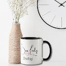 Search for lady in red mugs Boss
