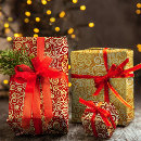 Search for maroon christmas wrapping paper Pattern