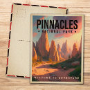 Search for pinnacles postcards California vacation