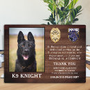 Search for retirement plaques Thin blue line
