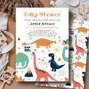 Search for green dinosaur invitations Rainbow