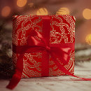 Search for christmas red and gold wrapping paper Chic