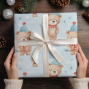 Search for pastel blue wrapping paper Winter