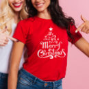 Search for merry and bright tshirts Gold