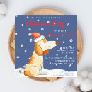 Search for dog christmas invitations Cartoon