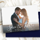 Search for navy blush save the dates Minimalist