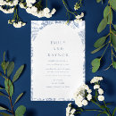 Search for blue willow wedding invitations Floral