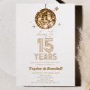 Search for 15 year anniversary invitations Couple