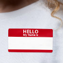 Search for class reunion labels Hello my name is