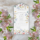 Search for simple wildflower wedding invitations Botanical