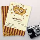 Search for ready to pop baby shower invitations Popcorn