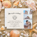 Search for seashells save the dates Modern