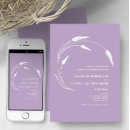 Search for lavender engagement party invitations Elegant