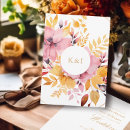 Search for peach and cream invitations Gold