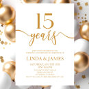 Search for fifteen invitations Anniversary celebration