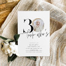 Search for simple 30th birthday invitations Elegant