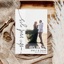 Search for desert wedding save the dates Black and white