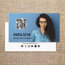 Search for software developer engineer business cards Qr code