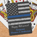 Search for thin blue line playing cards Cop