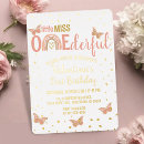 Search for foil 1st birthday invitations Gold glitter