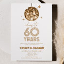Search for cheers to 60 years invitations Modern elegant