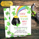 Search for clover invitations rainbow