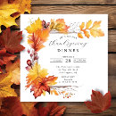 Search for leaf thanksgiving invitations Friendsgiving