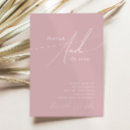 Search for dusty pink and gold wedding invitations For her