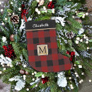 Search for buffalo plaid christmas stockings Lumberjack pattern