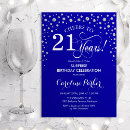 Search for surprise 21st birthday invitations 21 years