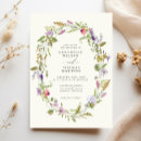 Search for green and purple wedding invitations Elegant