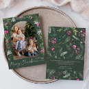 Search for pink and green christmas cards Modern