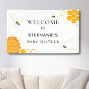 Search for bee baby shower banners Yellow