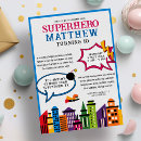 Search for comic book superhero invitations Boys