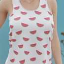 Search for on pink all over print womens tank tops fruit
