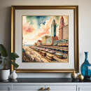 Search for new jersey posters Watercolor