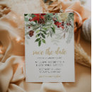 Search for winter wedding save the dates Evergreen