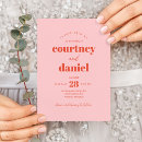 Search for bright wedding invitations Trendy