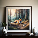 Search for adorable fox posters Forest