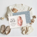 Search for hello world birth announcement cards Typography