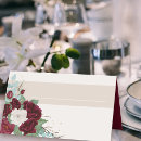 Search for red rose place cards Elegant