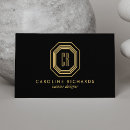 Search for art deco business cards Elegant