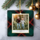 Search for red and green plaid christmas tree decorations Elegant