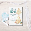Search for ready to pop baby shower invitations Simple elegant modern