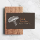 Search for mushroom business cards Restaurant