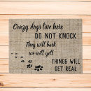 Search for crazy dog doormats Funny