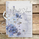 Search for periwinkle bridal shower invitations Floral