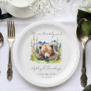 Search for adventure awaits paper plates Watercolor