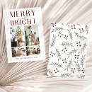 Search for vertical christmas cards modern